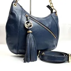 【美品】マイケルコース　ハンドバッグ　ショルダー　2way レザー　チェーン