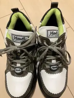 Yosuke 厚底スニーカー カーキコンビ