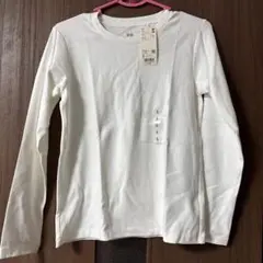 ホワイト 長袖 Tシャツ Sサイズ