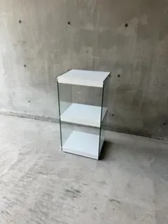 ガラスシェルフ　ミッドセンチュリー　スペースエイジ　Y2K