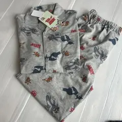 新品⭐️トムとジェリー総柄パジャマ160cm大人,子供OK‼️ルームウェア