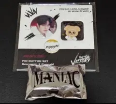 straykids スキズ skzoo スンミン 缶バッジ ネームバッジ