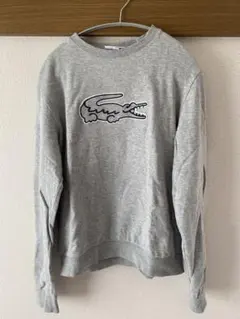 LACOSTE クルーネック スウェット グレー FR3