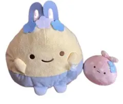 すみっコぐらし♡ふしぎなうさぎのおにわ♡ぬいぐるみXL♡ふろしき中型サイズ