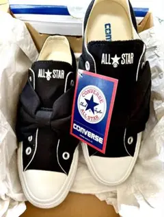 CONVERSE ALL STAR RIBBONBELT OX 黒 25.0