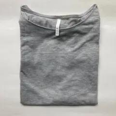 ELLE グレー レース付きTシャツ 半袖のサムネイル