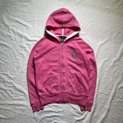 Y2K Ralph Lauren ラルフローレン　ポニー　ジップ　パーカー