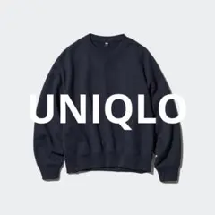 UNIQLO ユニクロ　スウェットシャツ　ネイビー　Lサイズ