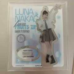 FRUITS ZIPPER　仲川瑠夏　制服アクスタ