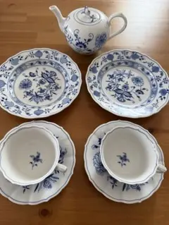 れんりん様専用、ブルーフラワーシンフォニーシリーズ6点セット