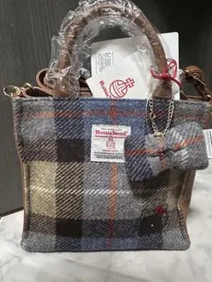 ハローキティ ハリスツイード　2wayショルダーバッグ 新品