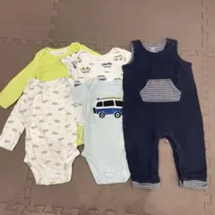 ロンパース ボディースーツ 5着 まとめ売り 70-80 カーターズ Gap