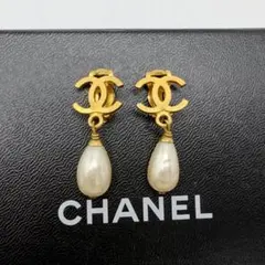 ⭐️美品⭐️ シャネル ココマーク 96P フェイクパール イヤリングのサムネイル
