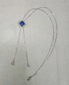 ループタイ風ペンダント　昭和　アンティーク　ヴィンテージ