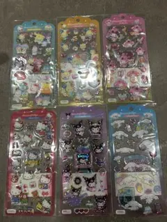 サンリオ　シール　ドロップジュエリーシール