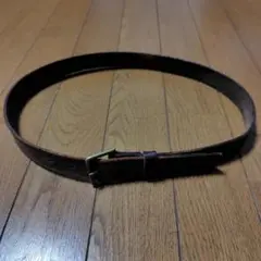 ブラウンレザーベルト
