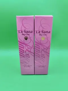 新品未開封　ラサーナ　ヘアカラースティック　ダークブラウン　40g 2本まとめのサムネイル