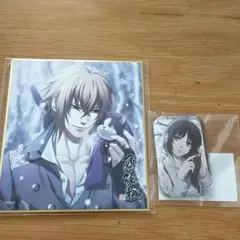 薄桜鬼 まるくじ 沖田総司 色紙 缶バッチ 薄桜鬼 沖田総司 まるくじ - メルカリ