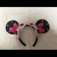 ディズニー カチューシャ ピンク