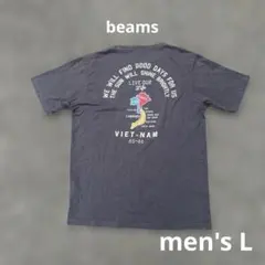 BEAMS Vietnam T-shirt Black Lのサムネイル