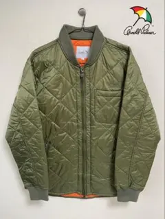 アーノルドパーマー　オリーブ キルティングジャケット　メンズM