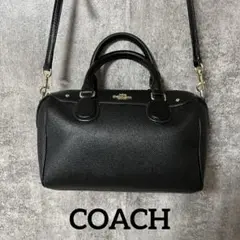 COACH 2WAY ハンドバッグ ミニベネット サッチェル レザー 57521