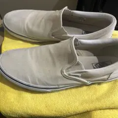 VANS ベージュ スリッポン