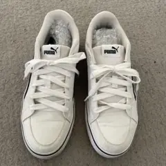 PUMA ホワイト ネイビー スニーカー
