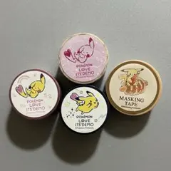 ポケットモンスター ポケモン ITS’DEMO マスキングテープセット ITS'DEMO - イッツデモ ポケモン マスキングテープ＆カラー付箋の通販