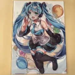 未使用　初音ミク クリアファイル 綾月すぐれ
