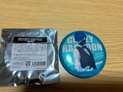 Crazy Raccoon VanilLa グリッター缶バッジ