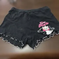 Disney マリーちゃん キッズ スパッツ ブラック