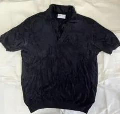 Settefili Cashmere　パイル　スキッパー　ポロシャツ