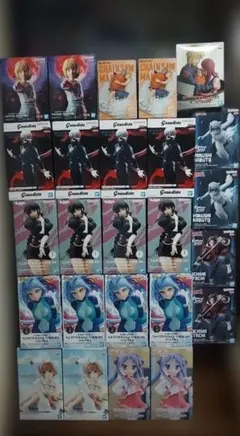 最新プライズフィギュアまとめ売りNARUTO東京グール初音ミクヒロアカ 