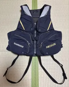 美品 シマノ タックルフロートジャケット ライフジャケット