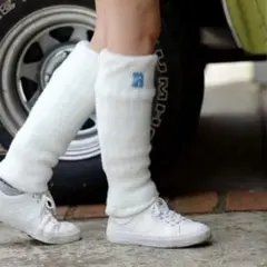 【ロサーセンrosasen】ロゴ刺繍入り レディース（女性用）レッグウォーマー