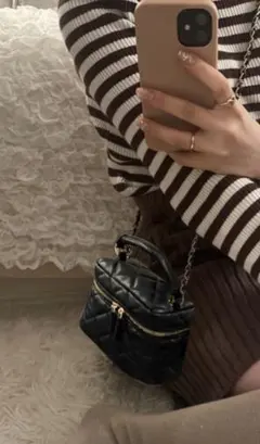 GRL 2way キルティングバニティショルダーバッグ【tr534】