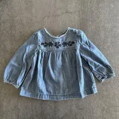 baby Gap デニムブラウス 70