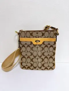 COACH コーチ シグネチャー ショルダーバッグ クロスボディ 斜め掛け