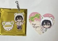 キンプリ AMOカフェ 香賀美タイガ ハートカード アクスタ