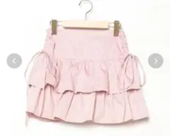 jouetie リボンティアードミニスカパン