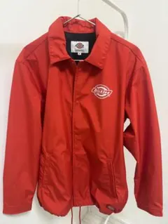 DICKIES レッド ナイロンジャケット Mサイズ