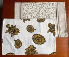 【MARY QUANT】Dorma 枕カバー ２枚セット 花柄 日本製