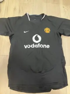 ◾️マンチェスターユナイテッド シャツ vodafone グレーL NIKE(ナイキ) 00's 