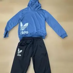 ジャージ上下セット 青黒