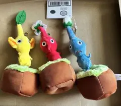 Pikmin ピクミン 引っこ抜きぬいぐるみマスコット　セット