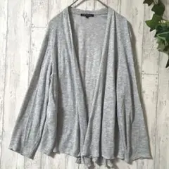 美品✨23区Vingt-trois カーディガン 40グレー羽織りのサムネイル