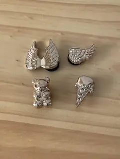 公式 クロックス ジビッツ メタル系 未使用品 クロックス アクセサリー