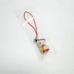 ハローキティ 2004年 バラ チャーム キーホルダー
