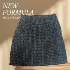 Louere 新品タグ付き　ラメファンシーツイードミニスカート（インパン付)